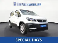Usado Peugeot Rifter Active 100 CV (73 kW) 2021 Blanco Monovolumen