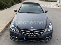 Usado Mercedes E220 Avantgarde 170 CV (125 kW) 2013 Gris / plata Descapotable