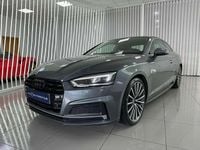 Usado Audi A5 S-Line 190 CV (139 kW) 2020 Gris Coupe