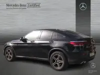 Usado Mercedes GLC220 AMG line 194 CV (142 kW) 2022 Negro obsidiana SUV