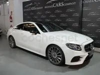 Usado Mercedes E220 194 CV (142 kW) 2018 Blanco Coupe