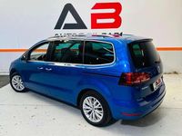 Usado VW Sharan Advance 150 CV (110 kW) 2018 Azul Monovolumen