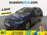 Usado VW Golf VIII Life 116 CV (85 kW) 2021 Azul Familiar