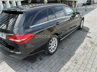 Usado Mercedes C200 150 CV (110 kW) 2019 Negro Familiar