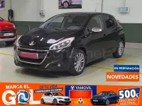 Usado Peugeot 208 Style 110 CV (80 kW) 2016 Negro Utilitario