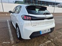 Usado Peugeot 208 Allure 100 CV (73 kW) 2021 Blanco Utilitario