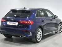 Usado Audi A3 Sportback S-Line 150 CV (110 kW) 2021 Azul Utilitario