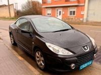Usado Peugeot 307 CC 136 CV (100 kW) 2007 Negro Descapotable