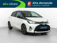 Usado Toyota Yaris Hybrid 75 CV (55 kW) 2016 Blanco Berlina