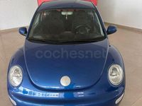 Usado VW New Beetle 90 CV (66 kW) 2001 Azul Utilitario