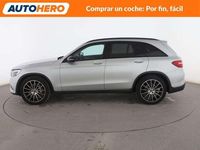 Usado Mercedes GLC220 AMG line 170 CV (125 kW) 2019 Gris SUV