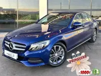 Usado Mercedes C220 Avantgarde 170 CV (125 kW) 2015 Azul Berlina