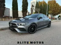 Usado Mercedes CLA200 163 CV (119 kW) 2019 Gris / plata Coupe