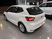 Usado Seat Ibiza Style 90 CV (66 kW) 2019 Blanco Utilitario