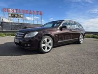 Usado Mercedes C200 Avantgarde 136 CV (100 kW) 2011 Marrón Familiar