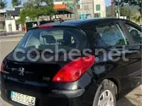 Usado Peugeot 308 90 CV (66 kW) 2009 Negro Berlina