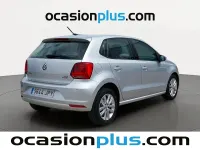 Usado VW Polo Advance 75 CV (55 kW) 2016 Gris Utilitario