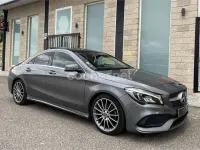 Usado Mercedes CLA200 AMG line 136 CV (100 kW) 2017 Gris / plata Berlina