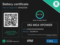 Usado MG MG4 EV 319 kW (435 CV) 2023 Verde Utilitario