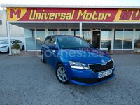 Usado Skoda Fabia Ambition 95 CV (69 kW) 2021 Azul Utilitario
