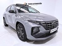 Usado Hyundai Tucson N Line 136 CV (100 kW) 2022 Gris SUV