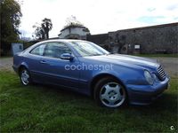 Usado Mercedes CLK200 Elegance 163 CV (119 kW) 2001 Azul Coupe