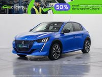 Usado Peugeot e-208 GT 100 kW (136 CV) 2020 Azul Utilitario