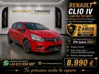 Usado Renault Clio IV LIMITED 90 CV (66 kW) 2017 Granate Berlina