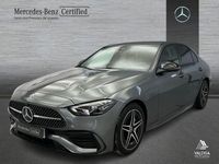 Usado Mercedes C200 AMG line 163 CV (119 kW) 2025 Gris Berlina