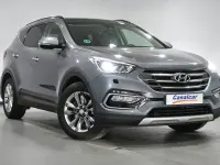 Usado Hyundai Santa Fe 201 CV (147 kW) 2016 Gris SUV