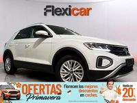 Usado VW T-Roc 110 CV (80 kW) 2023 Blanco SUV