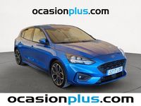 Brugt Ford Focus ST-Line 125 HK (91 kW) 2019 Blå Hatchback