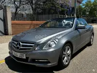 Usado Mercedes E220 Elegance 170 CV (125 kW) 2011 Gris / plata Descapotable