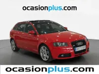Usado Audi A3 Sportback Ambition 170 CV (125 kW) 2008 Rojo Utilitario