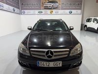 Usado Mercedes C200 Avantgarde 136 CV (100 kW) 2008 Negro Familiar