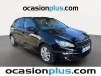 Usado Peugeot 308 Style 110 CV (80 kW) 2017 Negro Utilitario