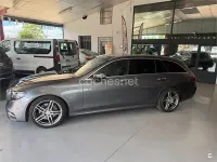 Usado Mercedes E220 194 CV (142 kW) 2018 Gris / plata Familiar