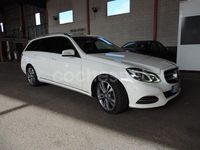 Usado Mercedes E220 Avantgarde 170 CV (125 kW) 2015 Blanco Familiar