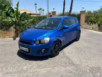 Usado Chevrolet Aveo LTZ 100 CV (73 kW) 2011 Azul Berlina
