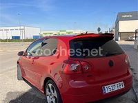 Usado VW Golf V GTI 200 CV (147 kW) 2007 Rojo Berlina