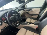 Occasion Mercedes CLA200 Shooting Brake AMG line 136 PK (100 kW) 2016 Blauw Stationwagen