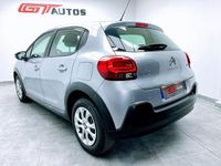Usado Citroën C3 Feel 75 CV (55 kW) 2018 Gris Utilitario