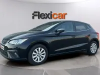 Usado Seat Ibiza FR 110 CV (80 kW) 2021 Negro Utilitario
