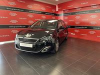 Usado Peugeot 308 SW Allure 130 CV (95 kW) 2017 Negro Familiar