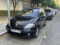 Usado Citroën C3 92 CV (67 kW) 2004 Negro Berlina