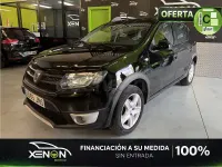Usado Dacia Sandero Stepway 90 CV (66 kW) 2016 Negro Berlina