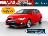Usado VW Polo R-line 110 CV (80 kW) 2021 Rojo Utilitario