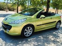 Usado Peugeot 207 CC 120 CV (88 kW) 2007 Verde Descapotable
