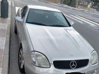 Usado Mercedes SLK200 136 CV (100 kW) 1999 Gris / plata Descapotable