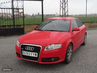 Usado Audi A4 Advanced 143 CV (105 kW) 2008 Rojo Berlina